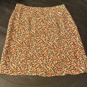 NWOT Gap Floral Knee-Length Skirt - Sz16